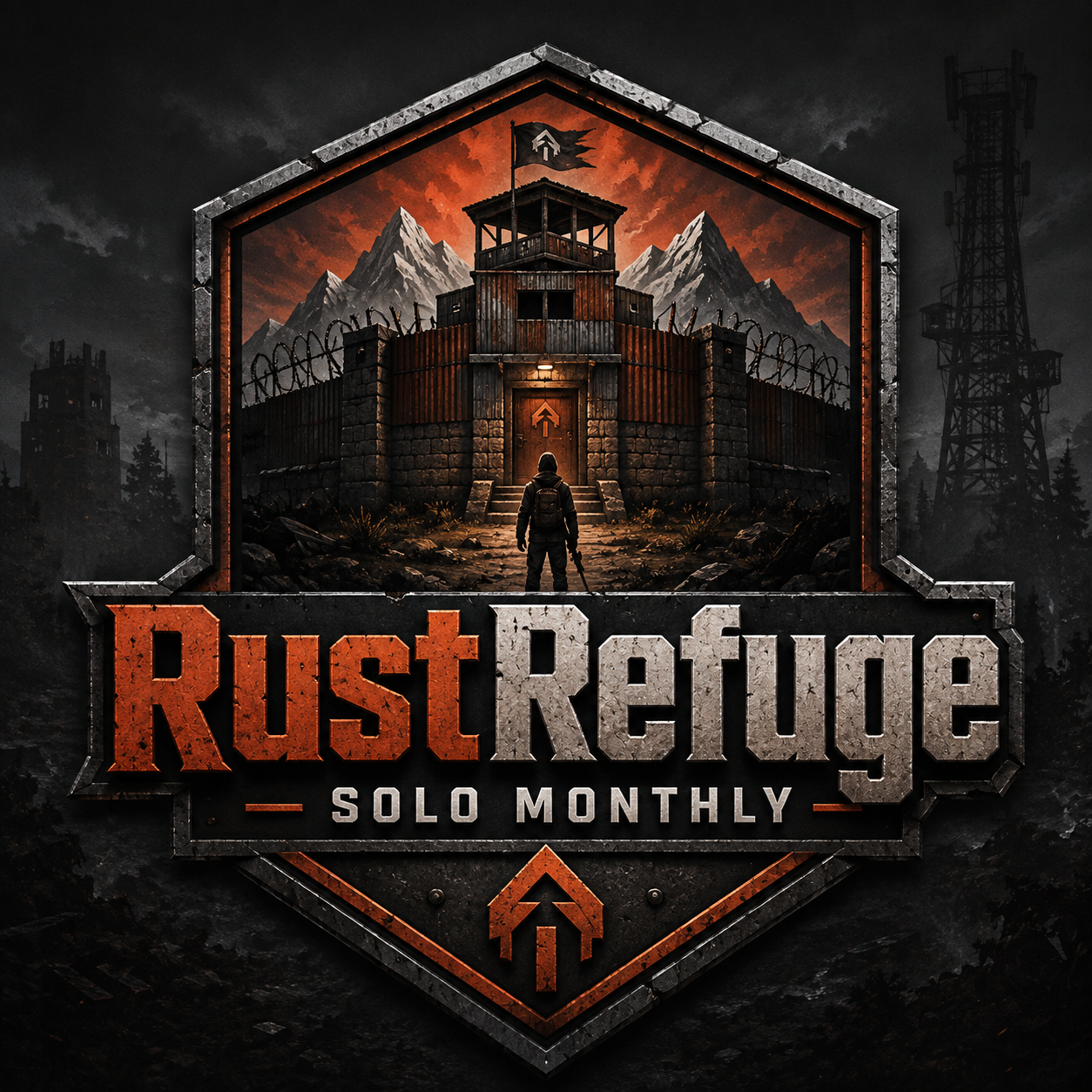 RustRefuge | Solo 2X & Main Monthly Rust Servers Logo